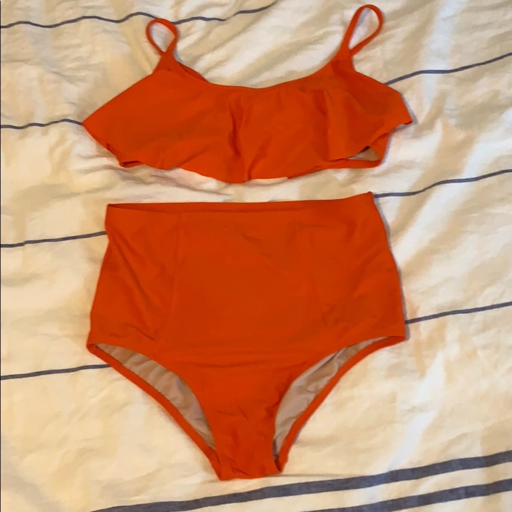 High waisted bikini